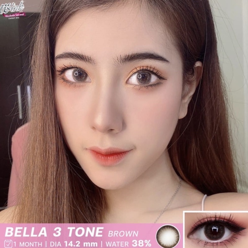 คอนแทคเลนส์-bella3tone-ขนาดบิ๊กอายโต-ตาหวานละมุนตา-winklens-นำเข้าจากเกาหลี-wink