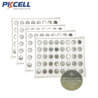 2000Pcs/lot PKCELL CR1220 3V Button Battery Cell Coin for Watch Car Remote Key BR1220 KCR1220 DL1220 ECR1220 LM1220