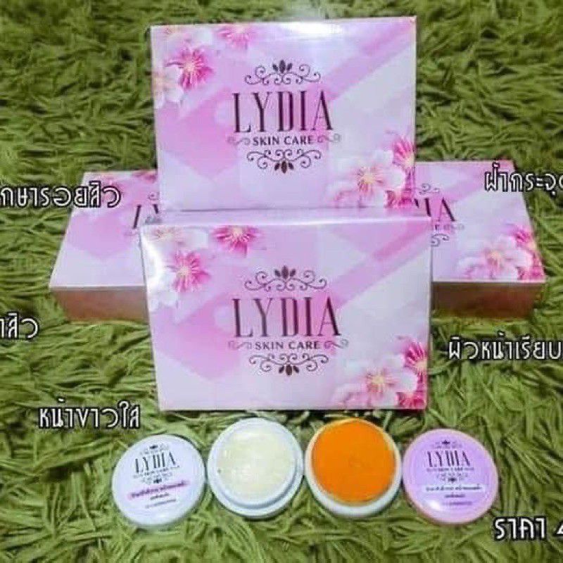 ครีมลิเดีย-สกินแคร์-lydia-cream-1-ชุด-ตลับละ-5-กรัม