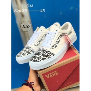 รองเท้าผ้าใบ vans สินค้าพร้อมกล่อง