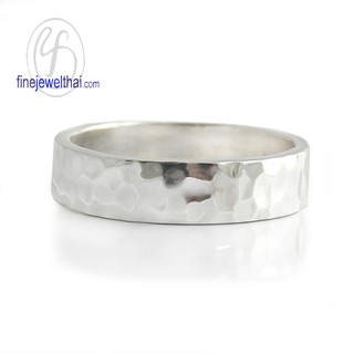 Finejewelthai แหวนเงิน-เงินแท้ 925-แหวนหมั้น-แหวนแต่งงาน-silver-wedding-Ring - R106400h