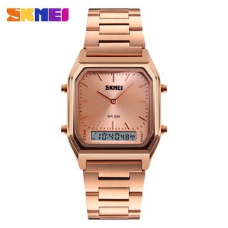 SKMEI Fashion Casual Watch Men Digital Dual Time Sports Chronograph 3bar Waterproof Quartz Wristwatches relogio masculin