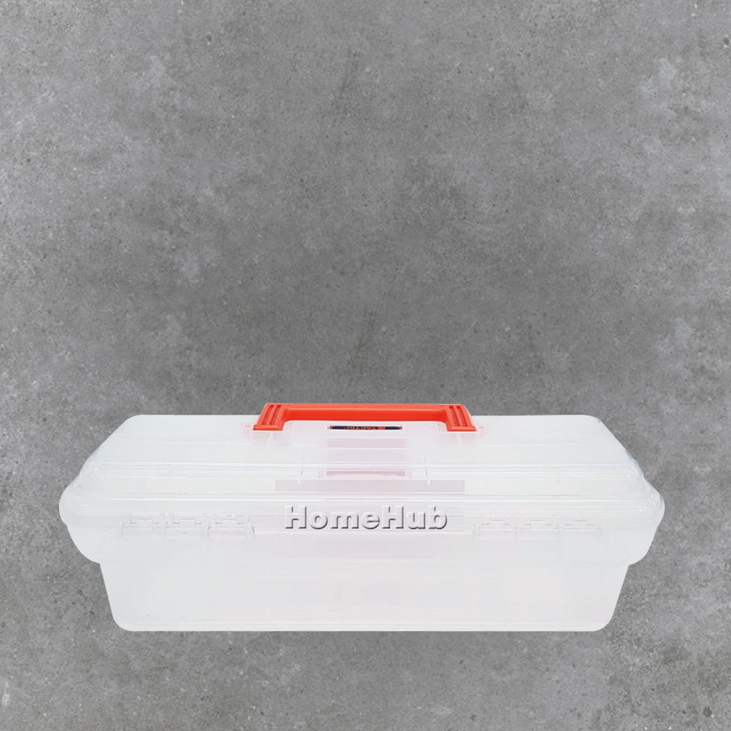 Homehub กล่องเก็บเครื่องมือ PVC 12 TACTIX 320104 30.5Wx15Dx10H cm ...