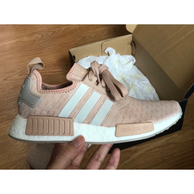 adidas gazelle silver green womens Adidas NMD R1 Ash Pearl (W) main image 0