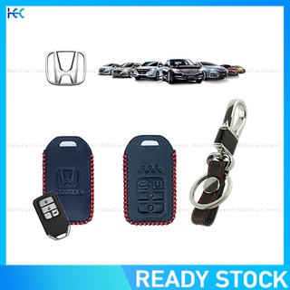 สินค้า 【Ready Stock】100% Genuine Leather Key Cover For Honda Civic FC-4 Bottons