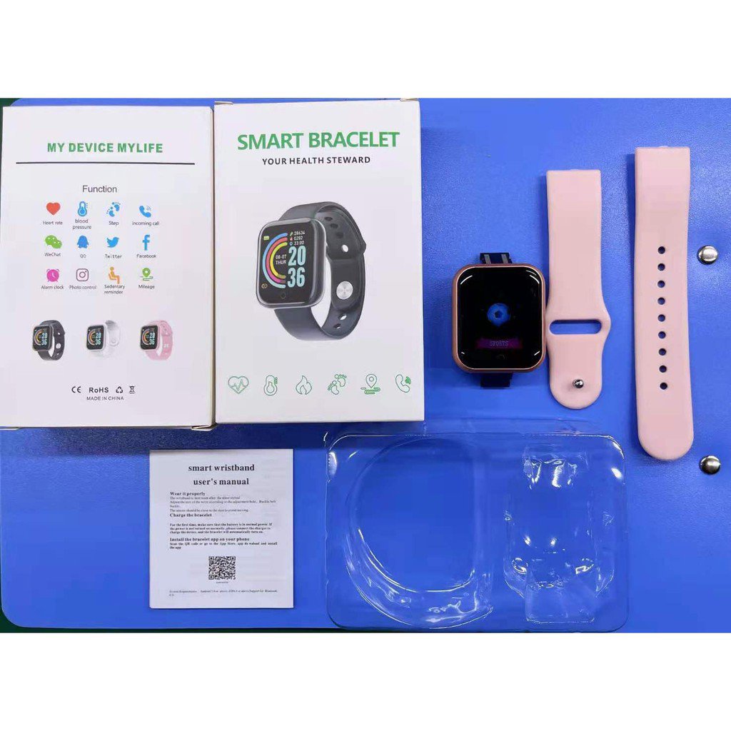 ภาพหน้าปกสินค้านาฬิกาสมาร์ทวอทช์ Y68 Bluetooth Heart Monitor จากร้าน zrxiong.th บน Shopee