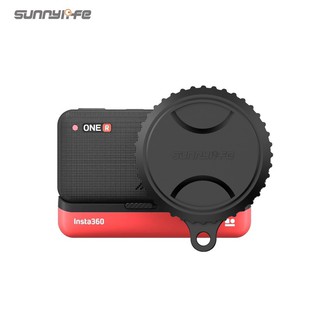 Sunnylife ฝาครอบเลนส์ซิลิโคน สําหรับ Insta360 ONE RS R 1 นิ้ว