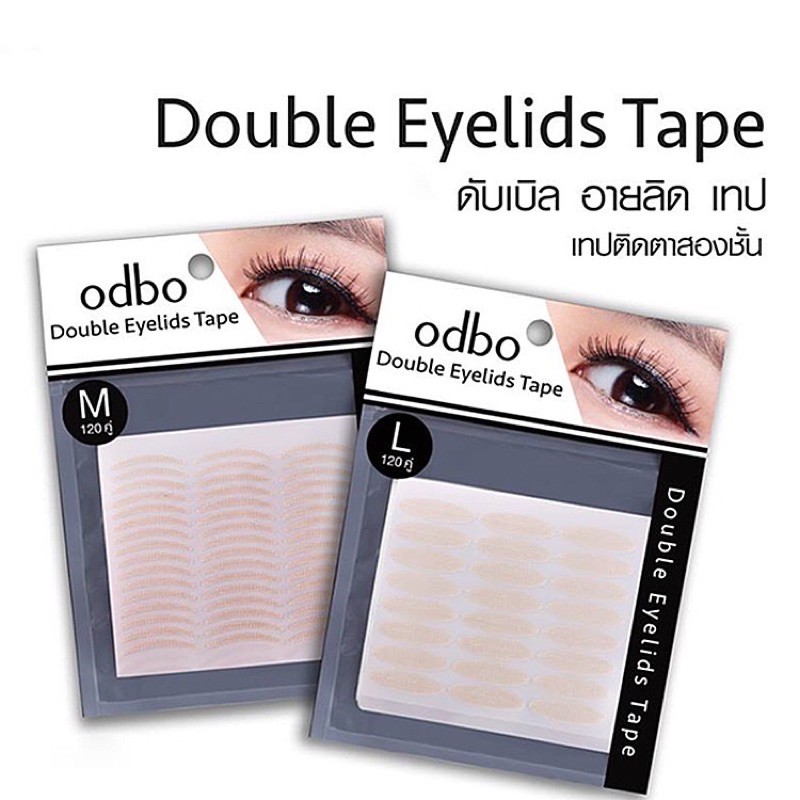 ภาพสินค้าOD847 สติกเกอร์ติดตา 2 ชั้น DOUBLE EYELIDS TAPE odbo จากร้าน nunchima บน Shopee ภาพที่ 2