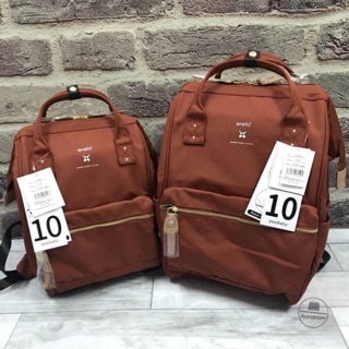 ANELLO RUCKSACK/WATER REPELLENCY PROCESS &amp;10 POCKET สี Dark orange