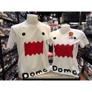เสื้อยืดผ้าฝ้ายพิมพ์ลายขายดี ๑♟℗เสื้อยืดลิขสิทธิ์แท้ ลายการ์ตูน โดโม่ Domo(แท้100%)