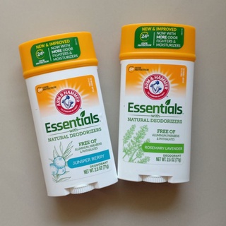 🇺🇸 Arm &amp; Hammer, Essentials with Natural Deodorizers, Deodorant, 2.5 oz (71 g)