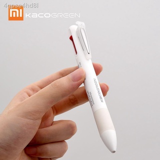 ◕❁☎Xiaomi KACO Signing Pen 4 in 1 Multifunction Gel Pen 0.5 mm ปากกาหลากสี สีดำ สีแดง สีน้ำเงิน ดินสอ