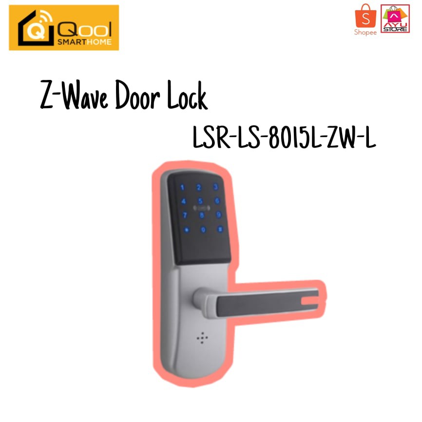 Smart Home ZWave Door Lock รุ่น LSRLS8015ZWL Shopee Thailand