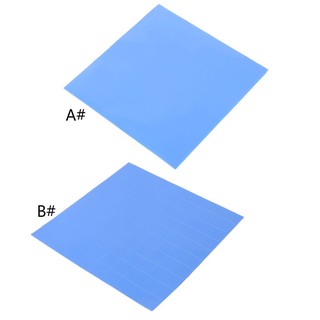 แผ่นฮีทซิงค์ระบายความร้อน 100 x 100 mmx 0.5 มม. 1 แผ่น / 100 ชิ้น