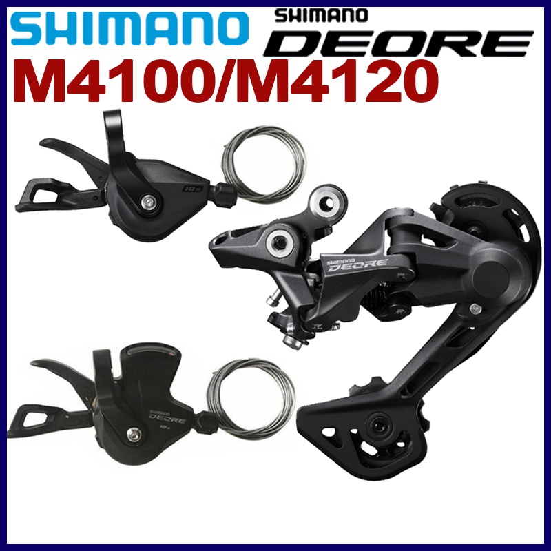 shimano-deore-m4100-1x10-speed-groupset-sl-m4100-เกียร์คันโยกสําหรับรถจักรยาน-rd-m4120