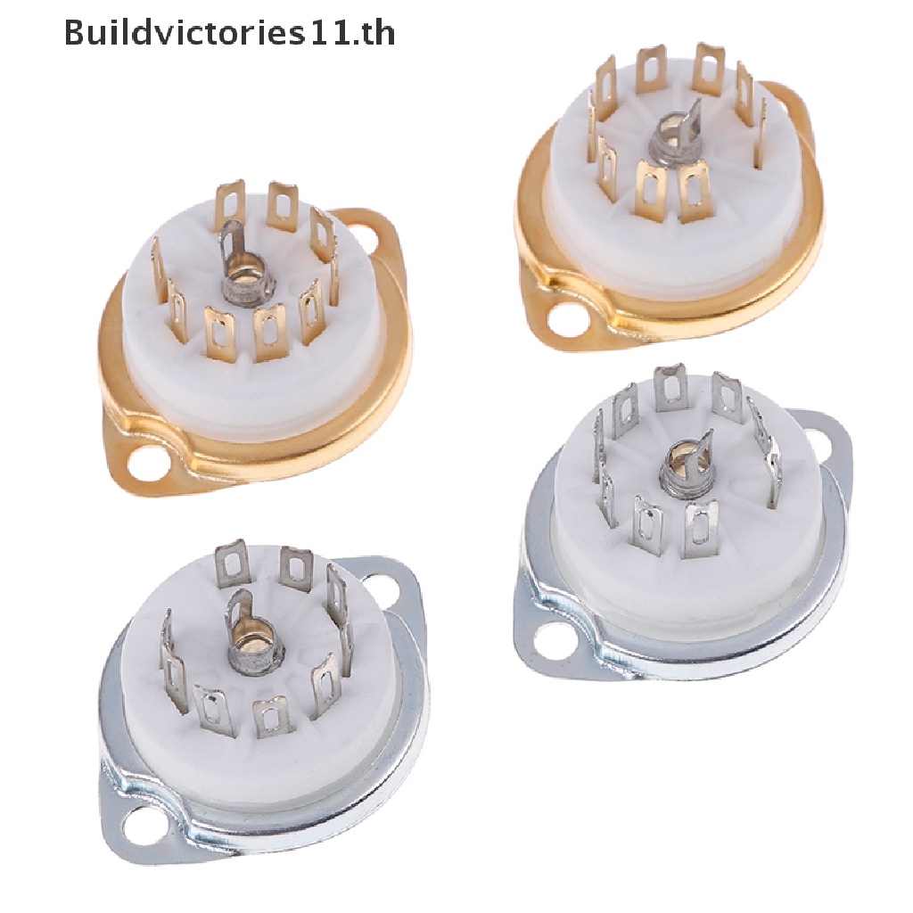 buildvictories11-ซ็อกเก็ตท่อเซรามิก-9pin-สําหรับ-el84-ecc82-6922-12ax7-1-ชิ้น