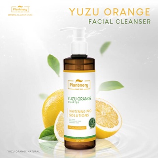 คลีนเซอร์  Plantnery Yuzu Orange Cleanser แพลนท์เนอรี่ ยูซุ ออเร้นจ์ เฟเชียล 250 ml