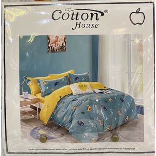 ภาพขนาดย่อของภาพหน้าปกสินค้าผ้าปูที่นอน Cotton house 5 ฟุต ครบชุด5ชิ้น ลายน่ารัก (ผ้าปู+ปลอกหมอน+ปลอกหมอนข้าง)ราคาถูก จากร้าน id_shop1234 บน Shopee