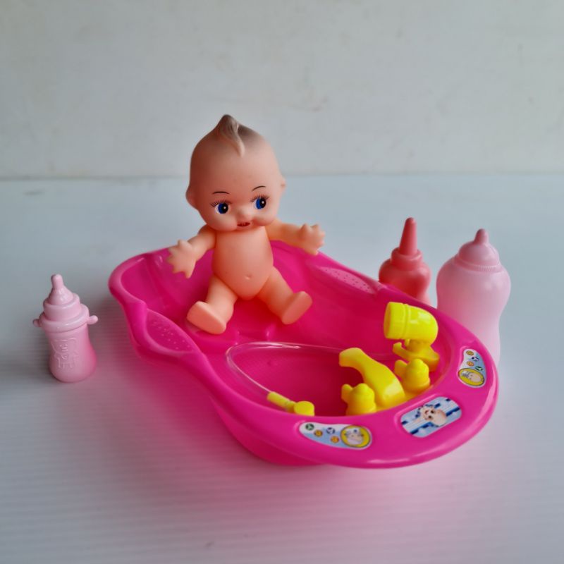 ของเล่นอาบน้ำให้ตุ๊กตา-ของเล่นอาบน้ำให้น้อง-ของเล่นเลี้ยงน้อง-ของเล่นอ่างอาบน้ำ-ของเล่นตุ๊กตา