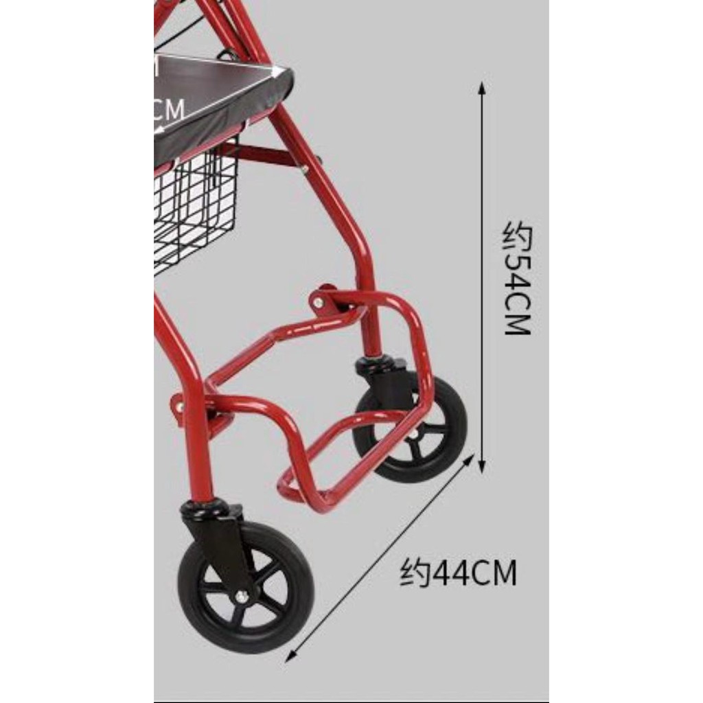 รรถเข็นผู้ป่วยหัดเดินถเข็นหัดเดินพับเก็บได้รถเข็นผู้ป่วยหัดเดิน-รถเข็นช่วยเดินรถเข็นสำหรับผู้สูงอายุ-รถเข็นผู้ป่วยหัดเดิ