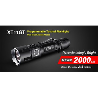 ไฟฉายแรงสูง Tactical Klarus รุ่น XT11GT