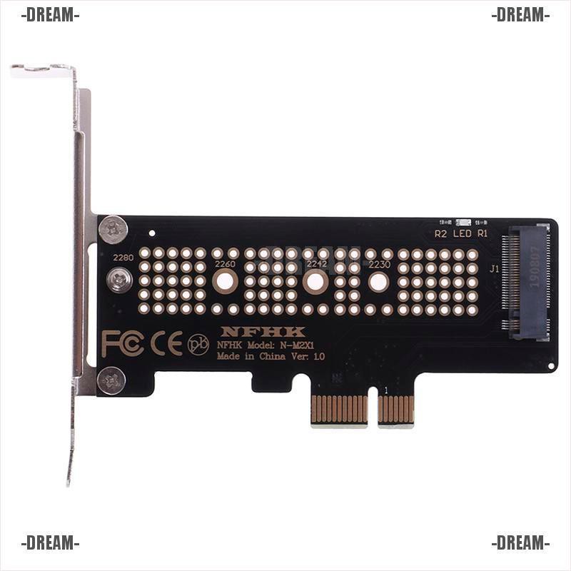 dream-nvme-pcie-m-การ์ดอะแดปเตอร์-2-ngff-ssd-to-pcie-x-1-pcie-x-1-pcie-x-1-to-m-การ์ด-2-ใบ