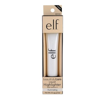 E.L.F. Cosmetics, Beautifully Bare, Liquid Highlighter, ไฮไลท์ ทำให้หน้าดูโกล์