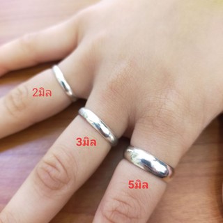 ภาพหน้าปกสินค้าแหวนเงินแท้, แหวนปลอกมีด,แหวนเกลี้ยง ที่เกี่ยวข้อง