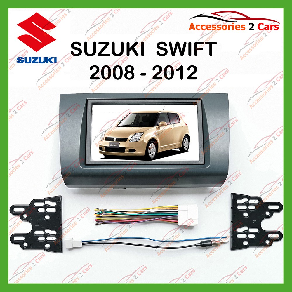 หน้ากากเครื่องเล่น-suzuki-swift-2din-ปี2008-รหัส-nv-su-002