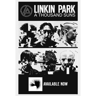 โปสเตอร์ วง ดนตรี ร็อก ลิงคินพาร์ก Linkin Park -  A Thousand Suns (2010) POSTER 24”x35” Inch American Rock Band