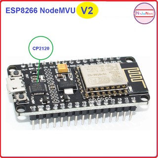 ภาพขนาดย่อสินค้าNodeMcu V2 CP2102 Wireless module  Lua WIFI Internet of Things development board based ESP8266 ESP-12F Arduino DIY IOT