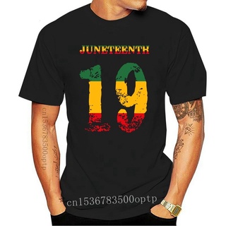 ผลิตภัณฑ์ใหม่👕ใหม่เสื้อยืดพิมพ์ลายแผนที่แอฟริกันสีดําของขวัญอเมริกัน Juneteenth เสื้อยืดแบบกําหนดเอง Tee
