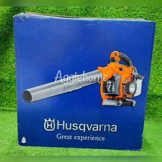 HUSQVARNA เครื่องป่าลม 2 จังหวะ รุ่น 125B 1.1แรงม้า 10,000 รอบ/นาที เครื่องเป่าใบไม้ เป่าลม เครื่องยนต์ เป่าลม