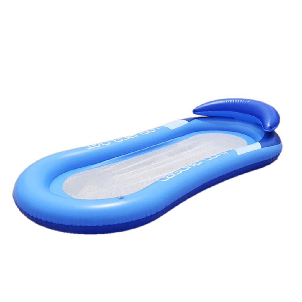 Inflatable เปลลอยน้ำเตียงลมลอยน้ำ Lounge เก้าอี้ Drifter สระว่ายน้ำห่วง ...