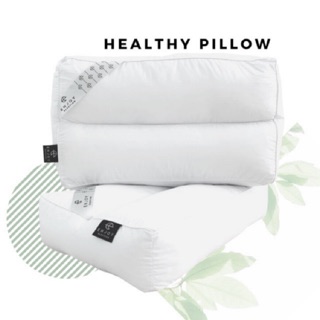 ภาพหน้าปกสินค้า[✅✅✅ ]enjoysleeping หมอนสุขภาพ Healthy pillow หมอนใยแกะเทียม หมอน รองรับต้นคอ เด้ง เฟิร์ม ที่เกี่ยวข้อง