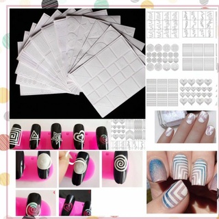 สติ๊กเกอร์ทำลายบนเล็บ 12 แผ่น สติ๊กเกอร์เล็บ opi essie zoya