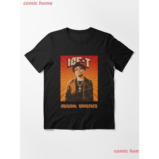 New Ice T Old School Hip Hop Essential T-Shirt เสื้อยืด ดพิมพ์ลาย เสื้อยืดผ้าฝ้าย คอกลม cotton ความนิยม discount Unisex