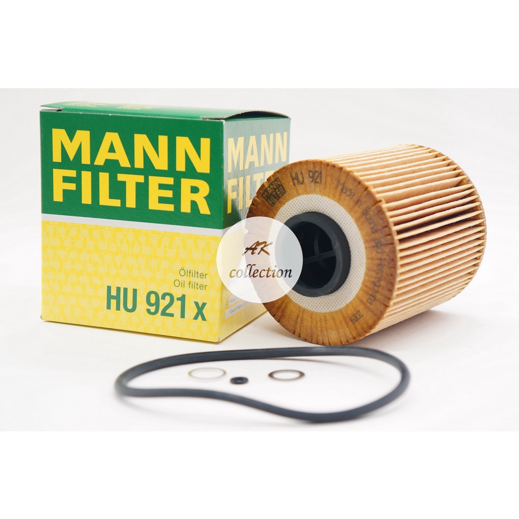 bmw-กรองน้ำมันเครื่อง-oil-filter-mann-filter-hu921x-เครื่อง-m40-รุ่น-e30-318i