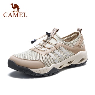 Camel รองเท้าผ้าใบลําลอง ผ้าตาข่าย ระบายอากาศ สําหรับผู้ชาย