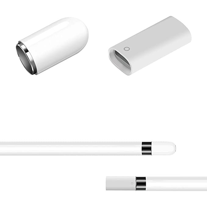 อะแดปเตอร์ชาร์จ-ฝาป้องกัน-สำหรับ-apple-pencil-รุ่นที่-1-charging-adapter-amp-protective-pencil-cap