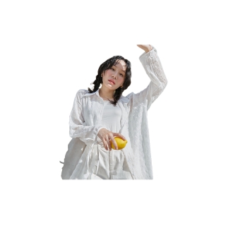 โปรโมชั่น : ลด50.-โค้ดWDFSRKnature.bkk- TPN1115 เซ็ตเสื้อคลุมเลลานี่ leilani shirt set ได้ 2 ชิ้น เสื้อเชิ้ตสายเดี่ยว