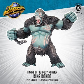 🔥มีของพร้อมส่ง🔥 Privateer Press Monsterpocalypse Empire of the Apes Monster: King Kondo PIP 51028 ต้องประกอบทำสีเอง