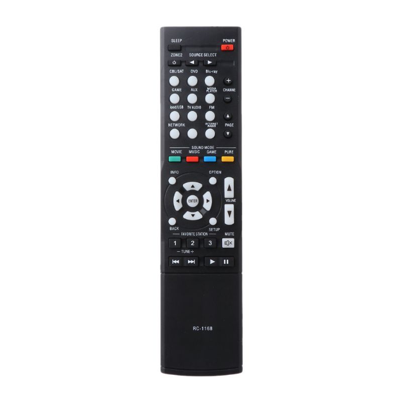 LR汎用リモート制御フィットfor avr-1613?rc-1181?rc-1168?avr-1713?for Denon AV A / V受信機ホームシアターシステム 2zzhgl6 Novo controle remoto de substituição RC-1168 RC1168 para receptor
