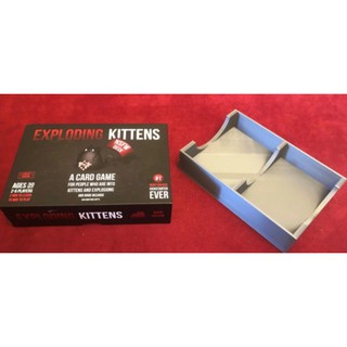 Exploding Kittens Boardgame: Game Box Insert (Sleeved Cards)