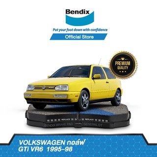 Bendix ผ้าเบรค Volkswagen Golf GTi VR6 (ปี 1995-98) ดิสเบรคหน้า+ดิสเบรคหลัง (DB1327,DB1192)
