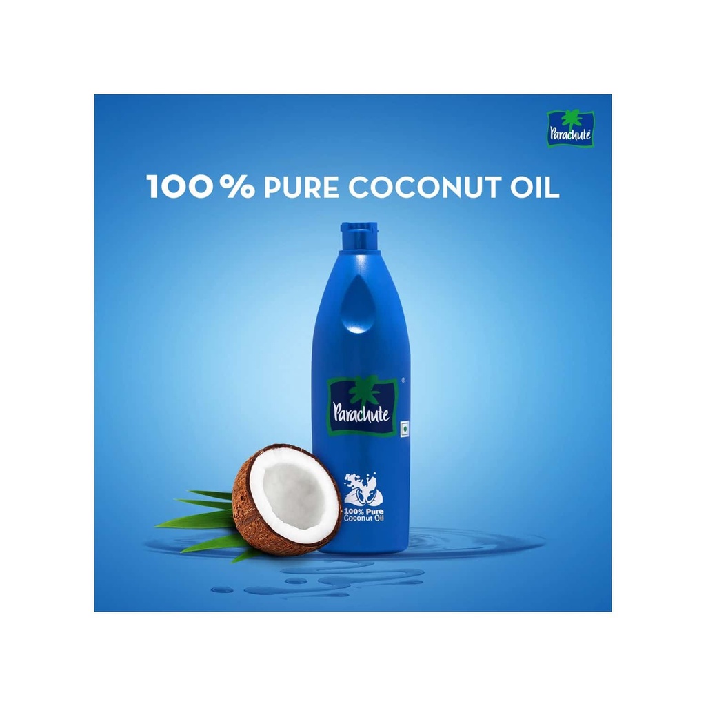 PARACHUTE COCONUT OIL น้ำมันมะพร้าวบริสุทธิ์ 500ml Shopee Thailand