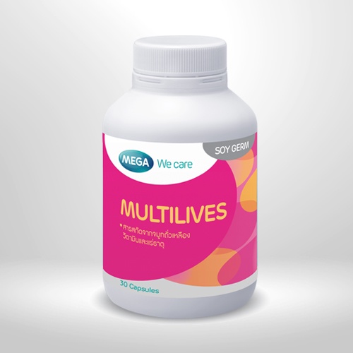 Multilives มัลติไลฟ์ ขนาด 30 แคปซูล | Shopee Thailand