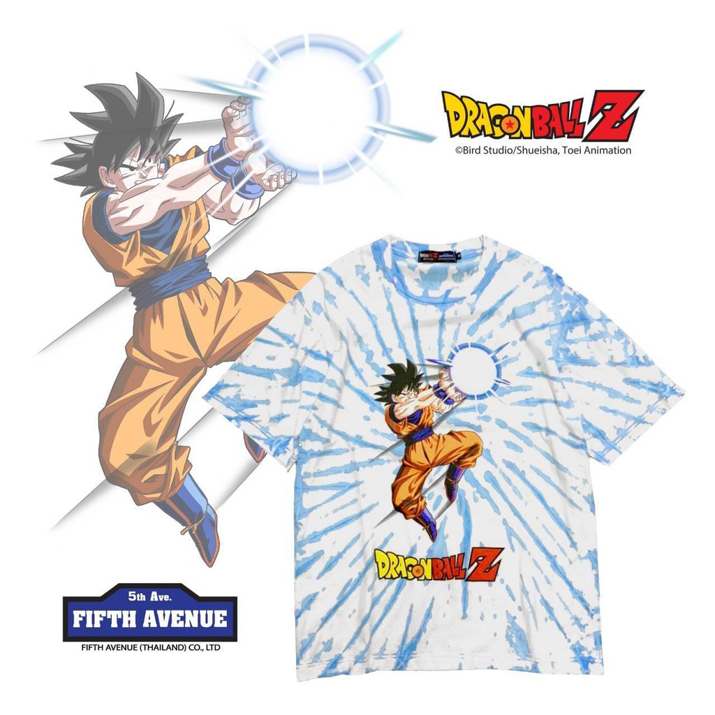 เสื้อมัดย้อม-oversize-dragonballz-goku-โกคู