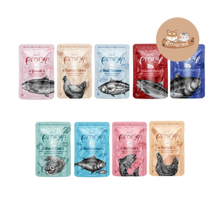 โปรโมชั่น : ยกโหล Pramy พรามี่ อาหารเปียกแมว ขนาด 70 กรัม โหล 12 ซอง