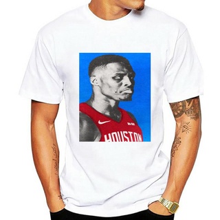 เสื้อยืดผ้าฝ้ายพรีเมี่ยม เสื้อยืด ผ้าฝ้าย พิมพ์ลาย RUSSELL WESTBROOK HOUSTON แฟชั่นสําหรับผู้ชาย